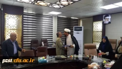 مراسم تودیع و معارفه ی معاون آموزش ، پژوهش و فرهنگی پردیس برگزار شد.