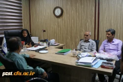 جلسه ساماندهی منابع انسانی و فیزیکیِ سال تحصیلی جدید در حال برگزاری است.