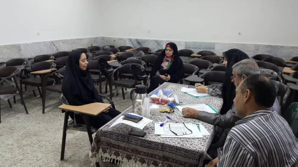 حضور معاون توسعه منابع و امور دانشجویی مدیریت امور پردیس های استان تهران در پردیس