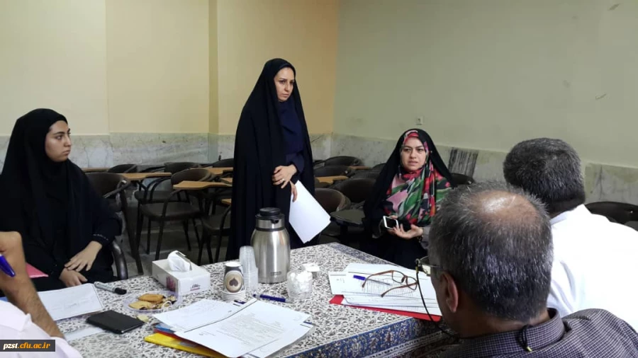 حضور معاون توسعه منابع و امور دانشجویی مدیریت امور پردیس های استان تهران در پردیس