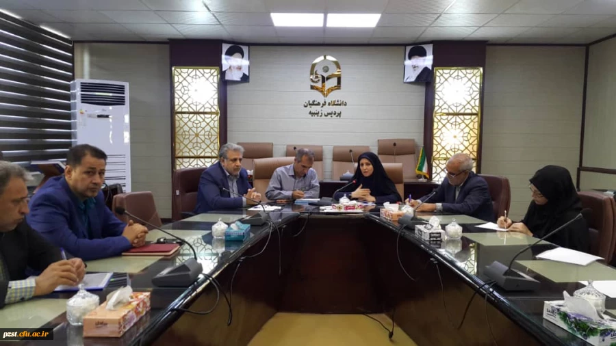 برگزاری اولین جلسه استادان جدید و مسئولین پردیس