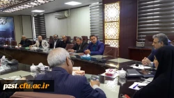 برگزاری اولین جلسه استادان جدید و مسئولین پردیس