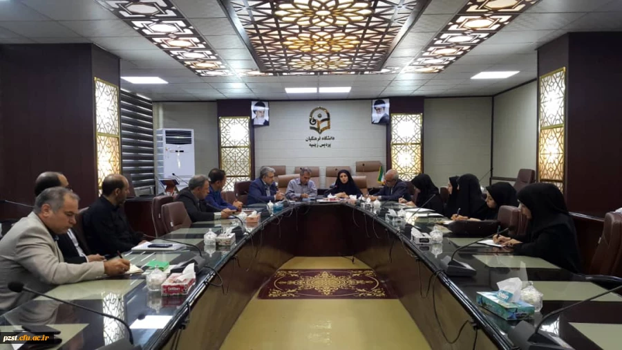 برگزاری اولین جلسه استادان جدید و مسئولین پردیس