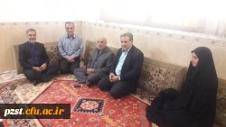 دیدار مسئولین پردیس با دکتر نقوی حسینی