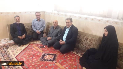 دیدار مسئولین پردیس با دکتر نقوی حسینی