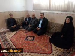 دیدار مسئولین پردیس با دکتر نقوی حسینی