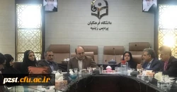 بازدید سرپرست مدیریت امور پردیس های استان تهران و هیئت همراه از پردیس زینبیه