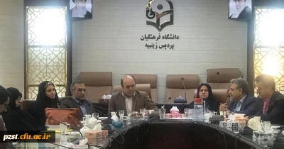 بازدید سرپرست مدیریت امور پردیس های استان تهران و هیئت همراه از پردیس زینبیه