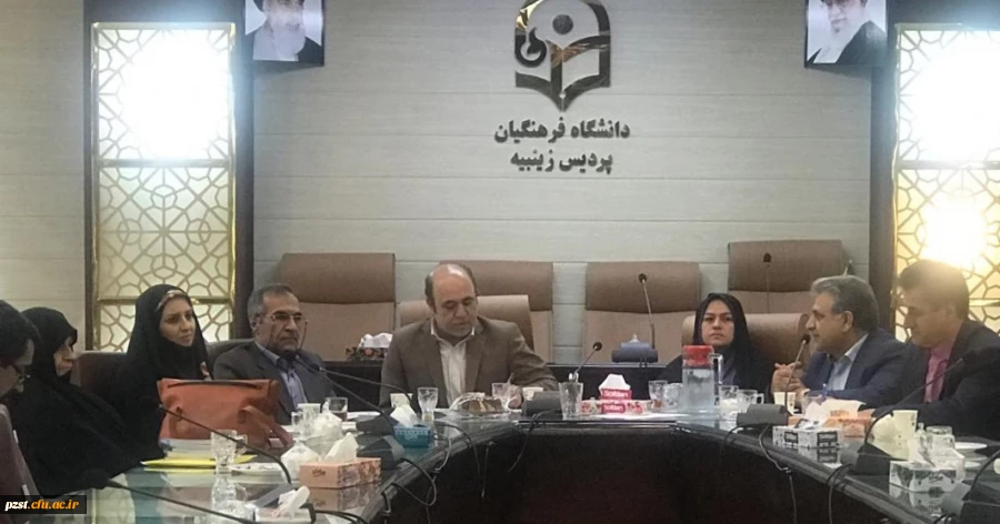 بازدید سرپرست مدیریت امور پردیس های استان تهران و هیئت همراه از پردیس زینبیه