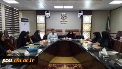 نشست مسئولین معاونت توسعه منابع و امور دانشجویی با اعضای شورای صنفی رفاهی پردیس