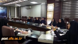 نشست مسئولین معاونت توسعه منابع و امور دانشجویی با اعضای شورای صنفی رفاهی پردیس