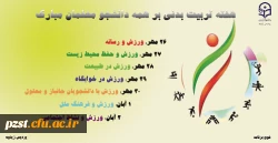 پوستر گرامیداشت هفته تربیت بدنی