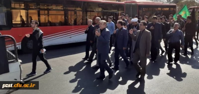 حضور دانشجو معلمان پردیس زینبیه در اجتماع بزرگ جاماندگان راهپیمایی اربعین حسینی؛

شکوه وحدت ملت همیشه در صحنه