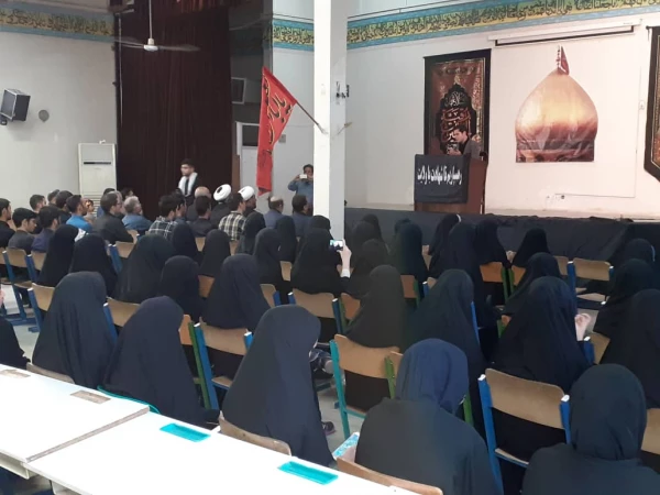 حضور دانشجو معلمان پردیس زینبیه در اجتماع بزرگ جاماندگان راهپیمایی اربعین حسینی