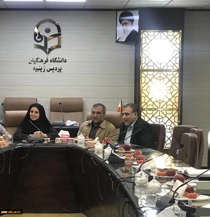 برگزاری جلسه بین معاونین و نیروهای اداری پردیس