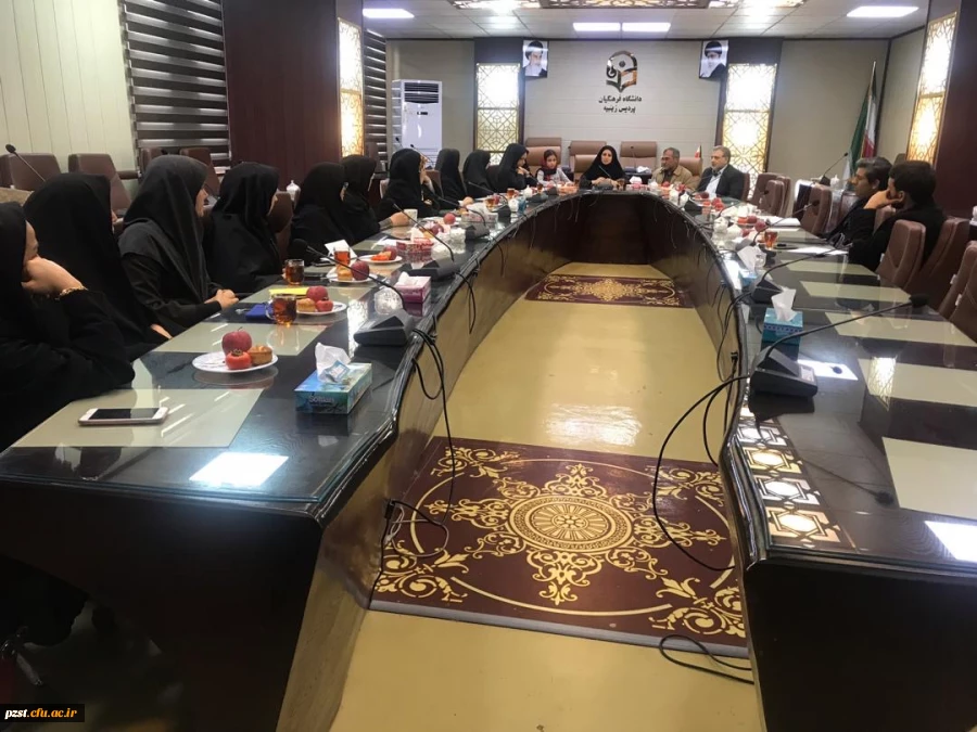 برگزاری جلسه بین معاونین و نیروهای اداری پردیس