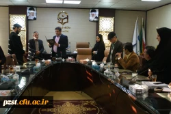 مراسم تودیع و معارفه عامل مالی پردیس