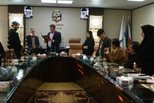 مراسم تودیع و معارفه عامل مالی پردیس