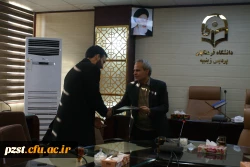 مراسم تودیع و معارفه عامل مالی پردیس