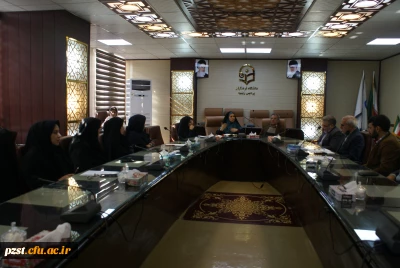 جلسه اداری معاونین با کارکنان پردیس