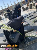 گلباران مزار شهدا به مناسبت دهه فجر انقلاب اسلامی ایران