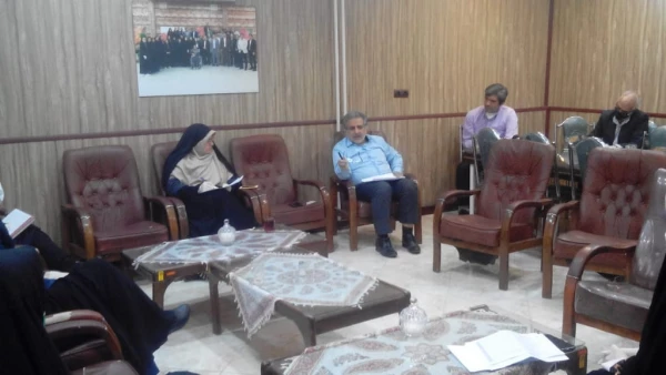 جلسه ستاد برنامه ریزی کلاس های مجازی