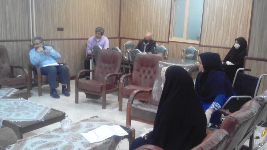 جلسه ستاد برنامه ریزی کلاس های مجازی