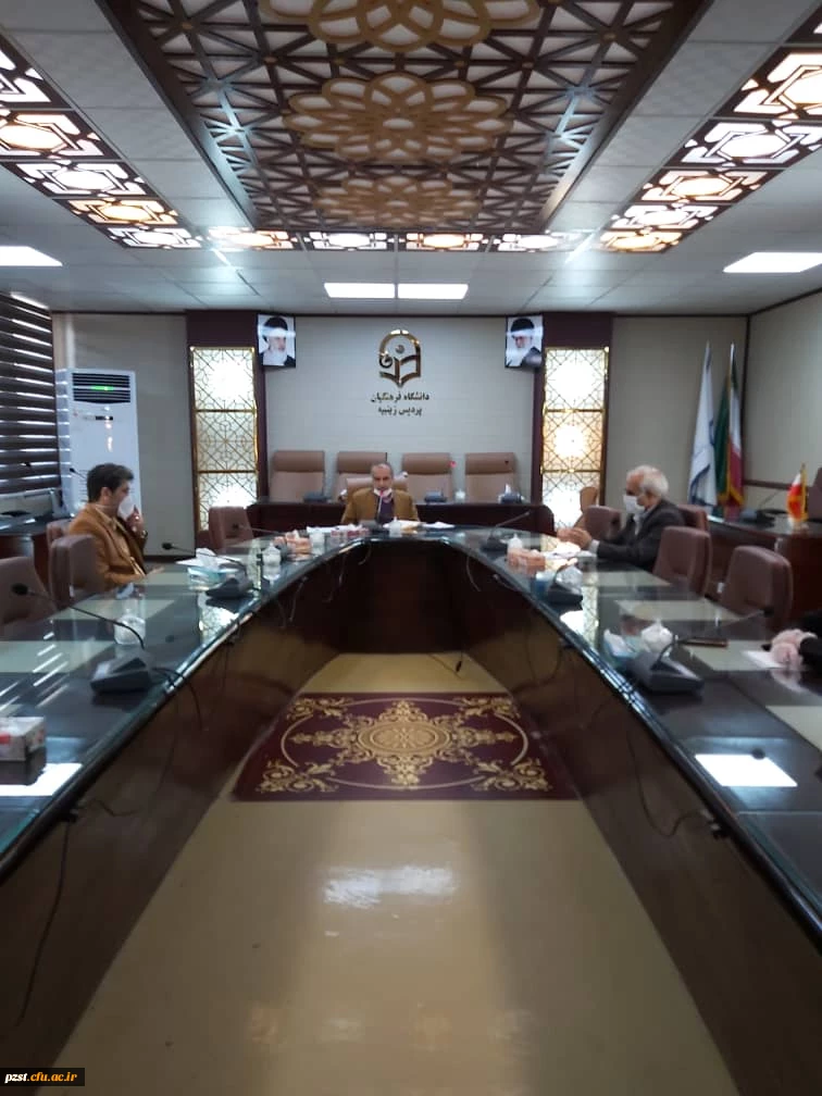 نشست حضوری معاونت آموزش با اعضاء حوزه آموزش 