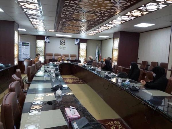 جلسه واحد آموزش با حضور اعضای حوزه معاونت آموزشی