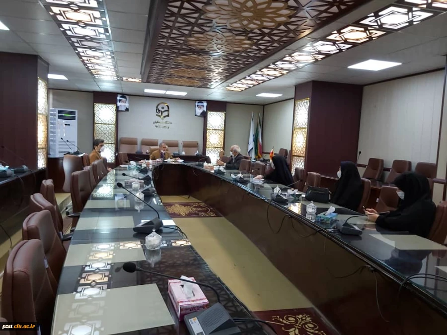 جلسه واحد آموزش با حضور اعضای حوزه معاونت آموزشی