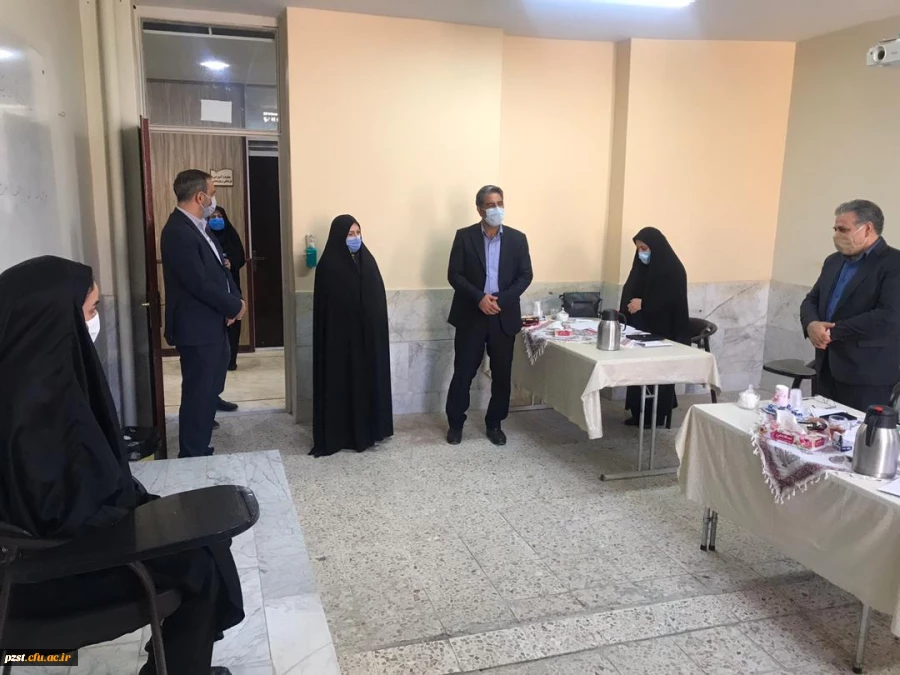 بازدید مدیر کل محترم آموزش و پرورش شهرستان های استان تهران و هیئت همراه