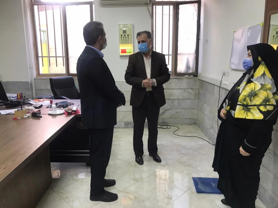 بازدید مدیر کل محترم آموزش و پرورش شهرستان های استان تهران و هیئت همراه