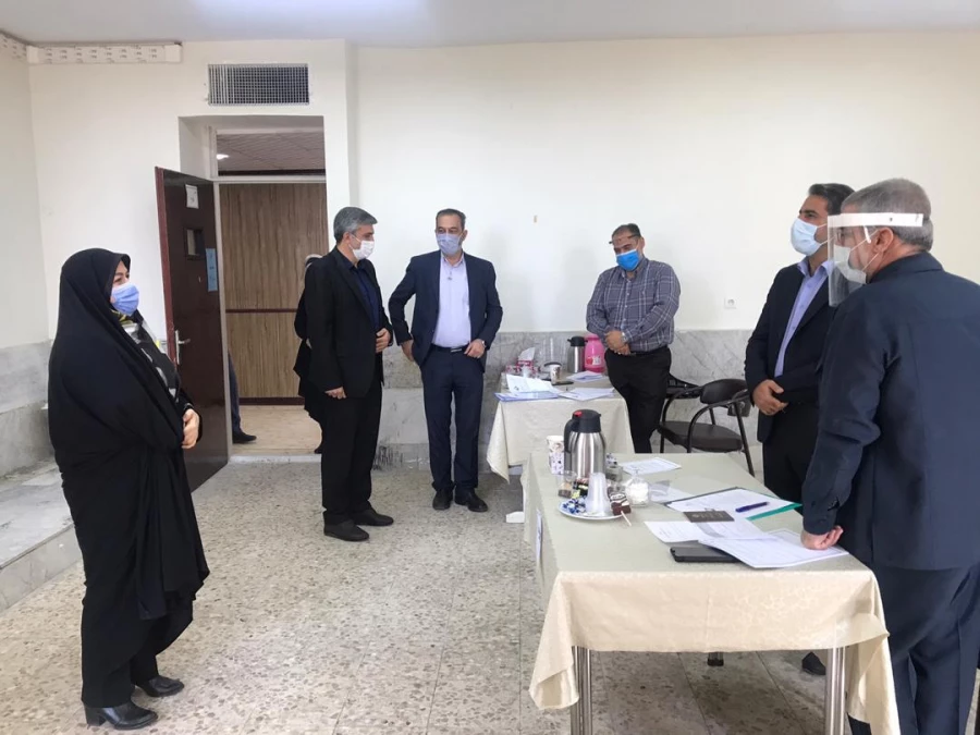 بازدید مدیر کل محترم آموزش و پرورش شهرستان های استان تهران و هیئت همراه