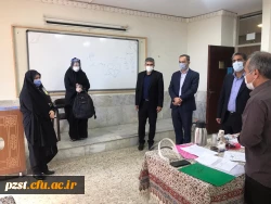 بازدید مدیر کل محترم آموزش و پرورش شهرستان های استان تهران و هیئت همراه