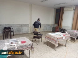 ضدعفونی روزانه بعد از انجام مصاحبه تخصصی 