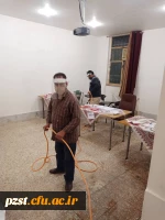 ضدعفونی روزانه بعد از انجام مصاحبه تخصصی 