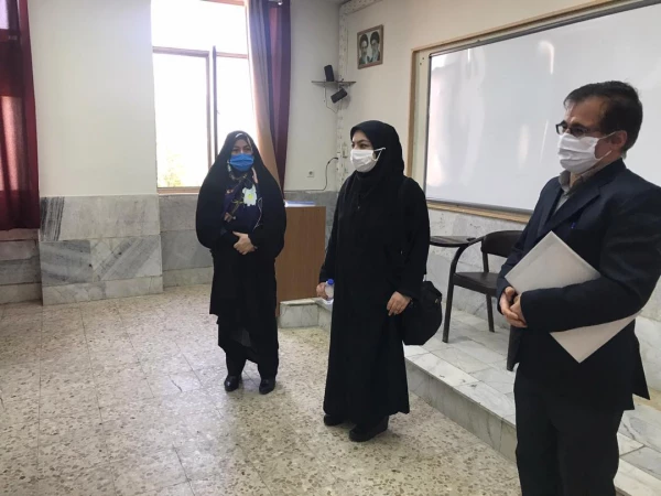 بازدید مسئولین وزارت آموزش و پرورش استان تهران،اداره کل شهرستان های استان،مدیریت پردیس های استان تهران از فرایند مصاحبه