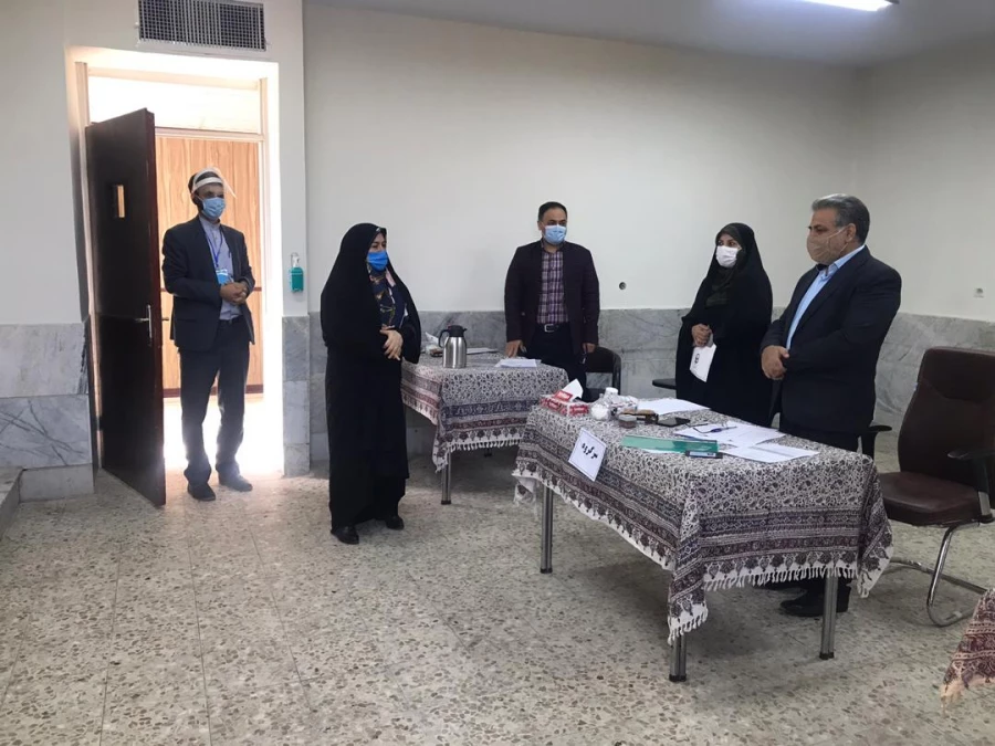 بازدید مسئولین وزارت آموزش و پرورش استان تهران،اداره کل شهرستان های استان،مدیریت پردیس های استان تهران از فرایند مصاحبه