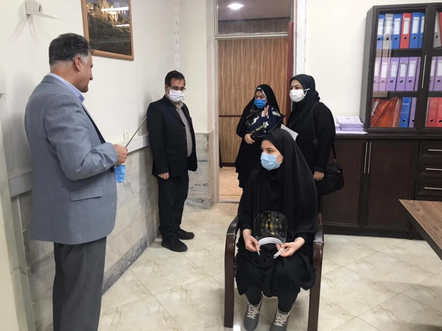 بازدید مسئولین وزارت آموزش و پرورش استان تهران،اداره کل شهرستان های استان،مدیریت پردیس های استان تهران از فرایند مصاحبه