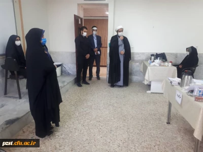 بازدید معاونت نهاد نمایندگی مقام معظم رهبری شهرستان های استان تهران از فرایند مصاحبه