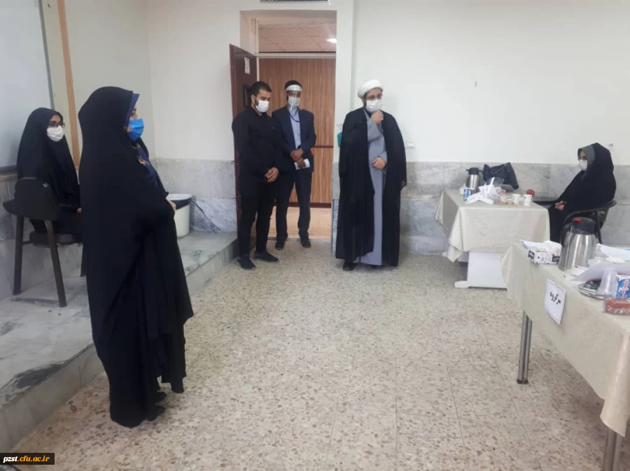 بازدید معاونت نهاد نمایندگی مقام معظم رهبری شهرستان های استان تهران از فرایند مصاحبه