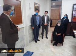 بازدید سرپرست اداره ارزیابی عملکرد و رسیدگی به شکایات اداره کل آموزش و پرورش شهرستان های استان تهران