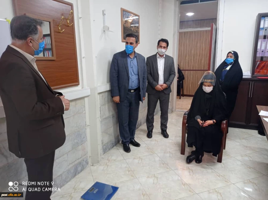 بازدید سرپرست اداره ارزیابی عملکرد و رسیدگی به شکایات اداره کل آموزش و پرورش شهرستان های استان تهران