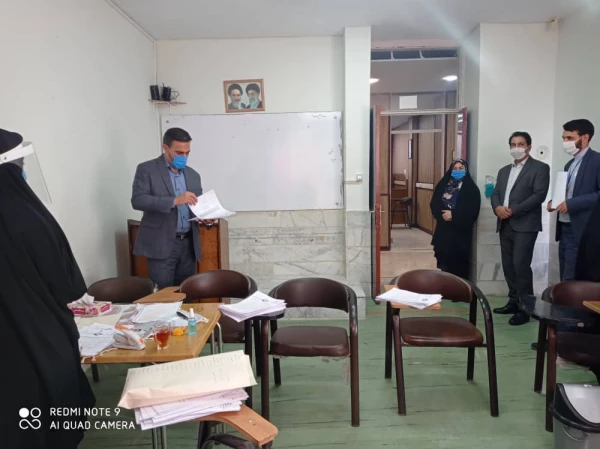 بازدید سرپرست اداره ارزیابی عملکرد و رسیدگی به شکایات اداره کل آموزش و پرورش شهرستان های استان تهران