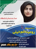 تبلیغات خانم رومینا الم خیلی زاده