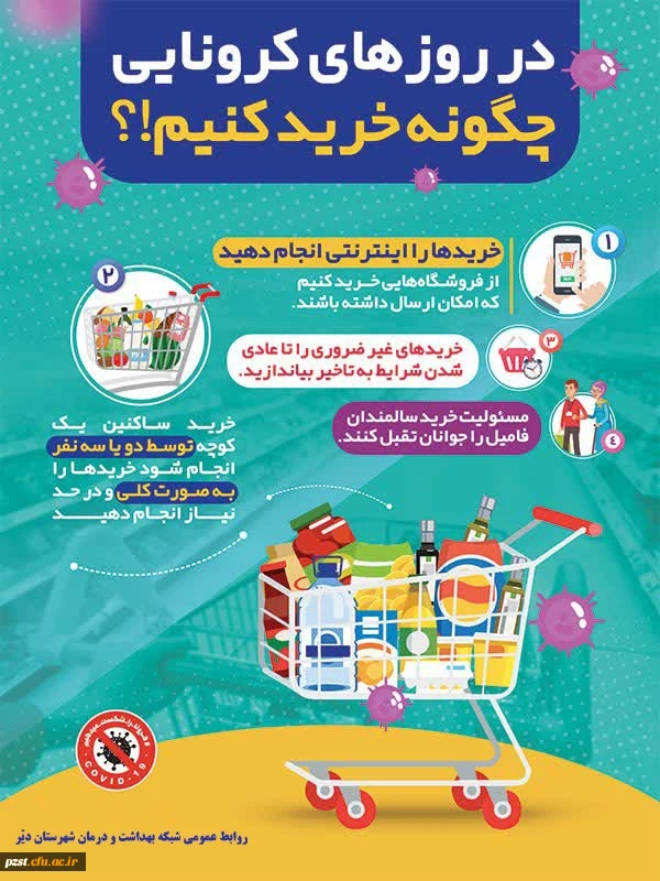 بسته های آموزشی مرتبط با بهبود تغذیه در بیماری کرونا 15