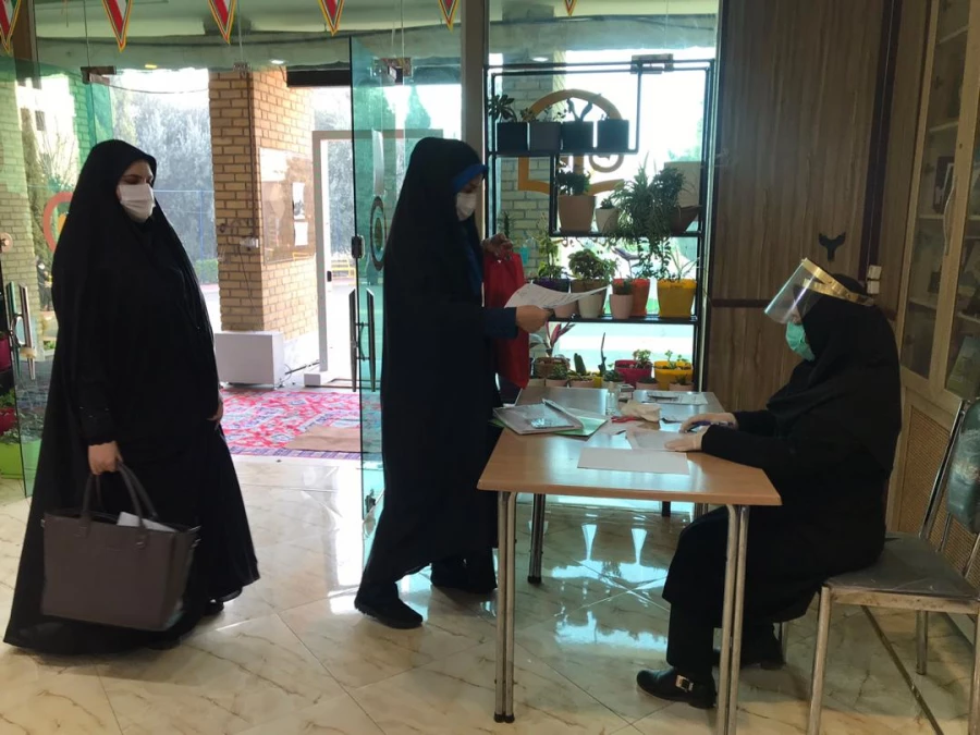 شروع مصاحبه تخصصی آزمون استخدامی آموزش و پرورش و پیام تبریک سرپرست پردیس زینبیه