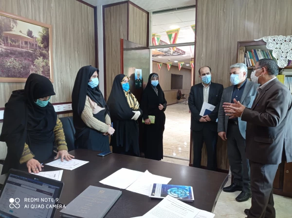 بازدید مسئولین از فرآیند مصاحبه تخصصی آزمون استخدامی آموزش و پرورش