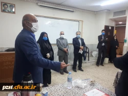 بازدید جناب آقای دکتر چناری مدیر کل مالی سازمان مرکزی دانشگاه فرهنگیان و جناب آقای دکتر سعید تاجیک رئیس اداره آموزش و پرورش پیشوا و معاونین محترم از روند مصاحبه تخصصی