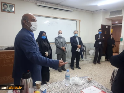 بازدید جناب آقای دکتر چناری مدیر کل مالی سازمان مرکزی دانشگاه فرهنگیان و جناب آقای دکتر سعید تاجیک رئیس اداره آموزش و پرورش پیشوا و معاونین محترم از روند مصاحبه تخصصی